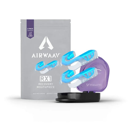 AIRWAAV Recovery RX1 Mouthpiece for Sleep 2-Pack
