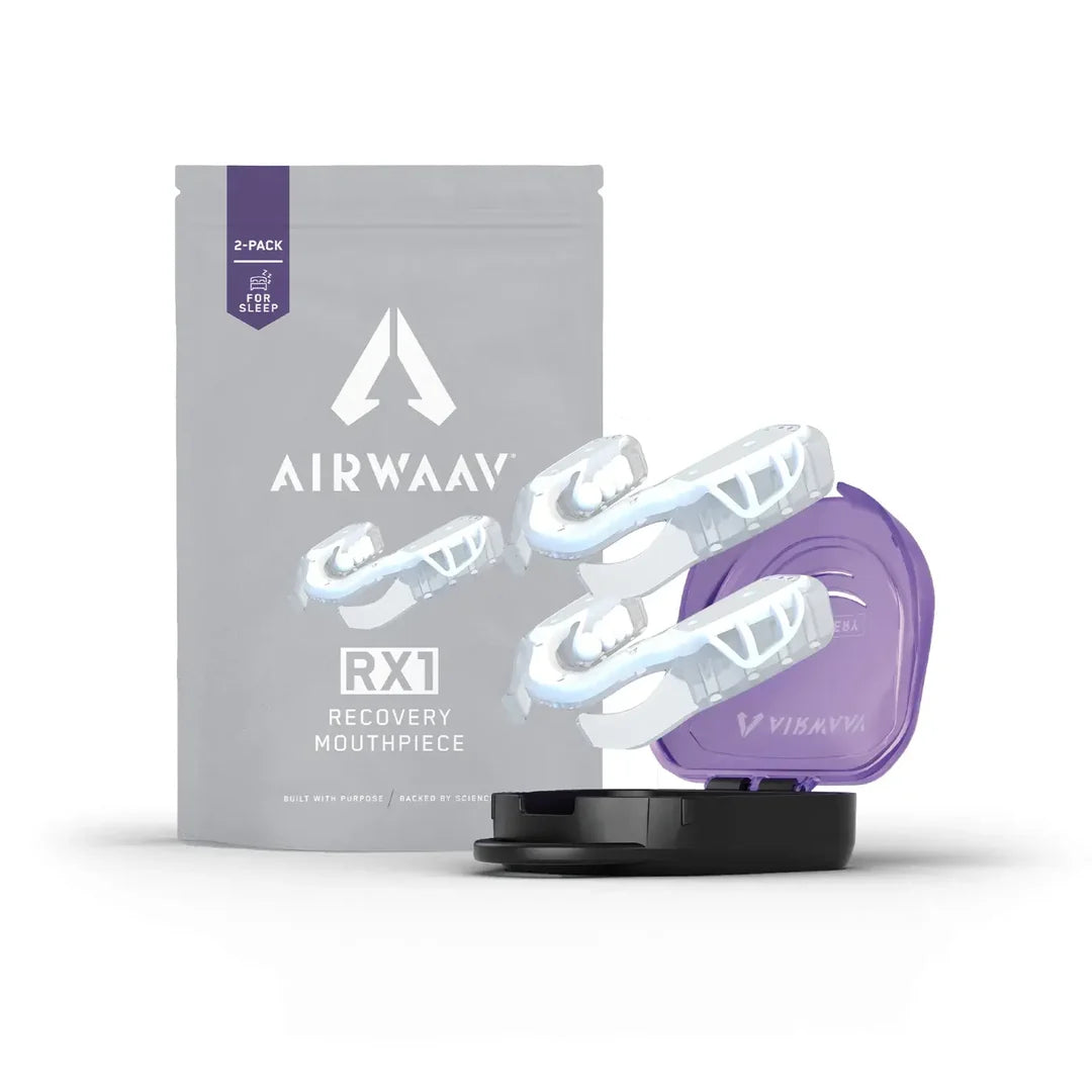 AIRWAAV Recovery RX1 Mouthpiece for Sleep 2-Pack