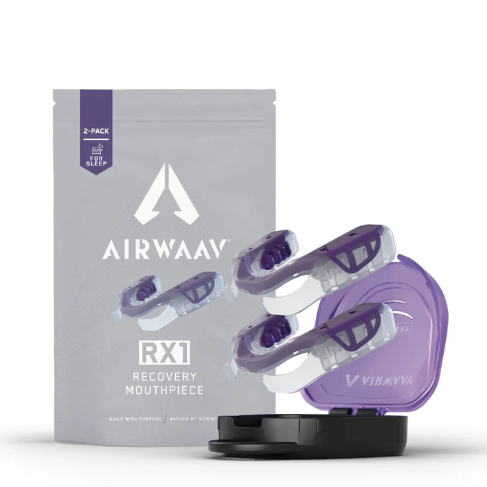AIRWAAV Recovery RX1 Mouthpiece for Sleep 2-Pack