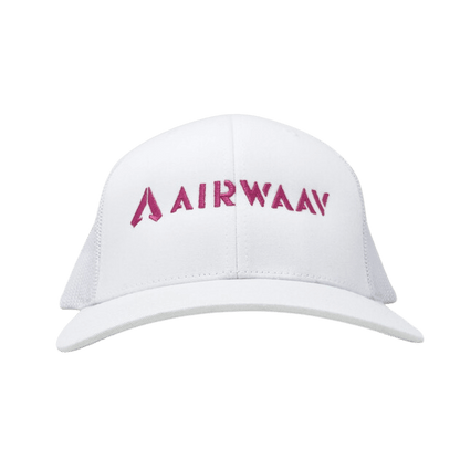Miami Vice Trucker Hat (White/Pink)